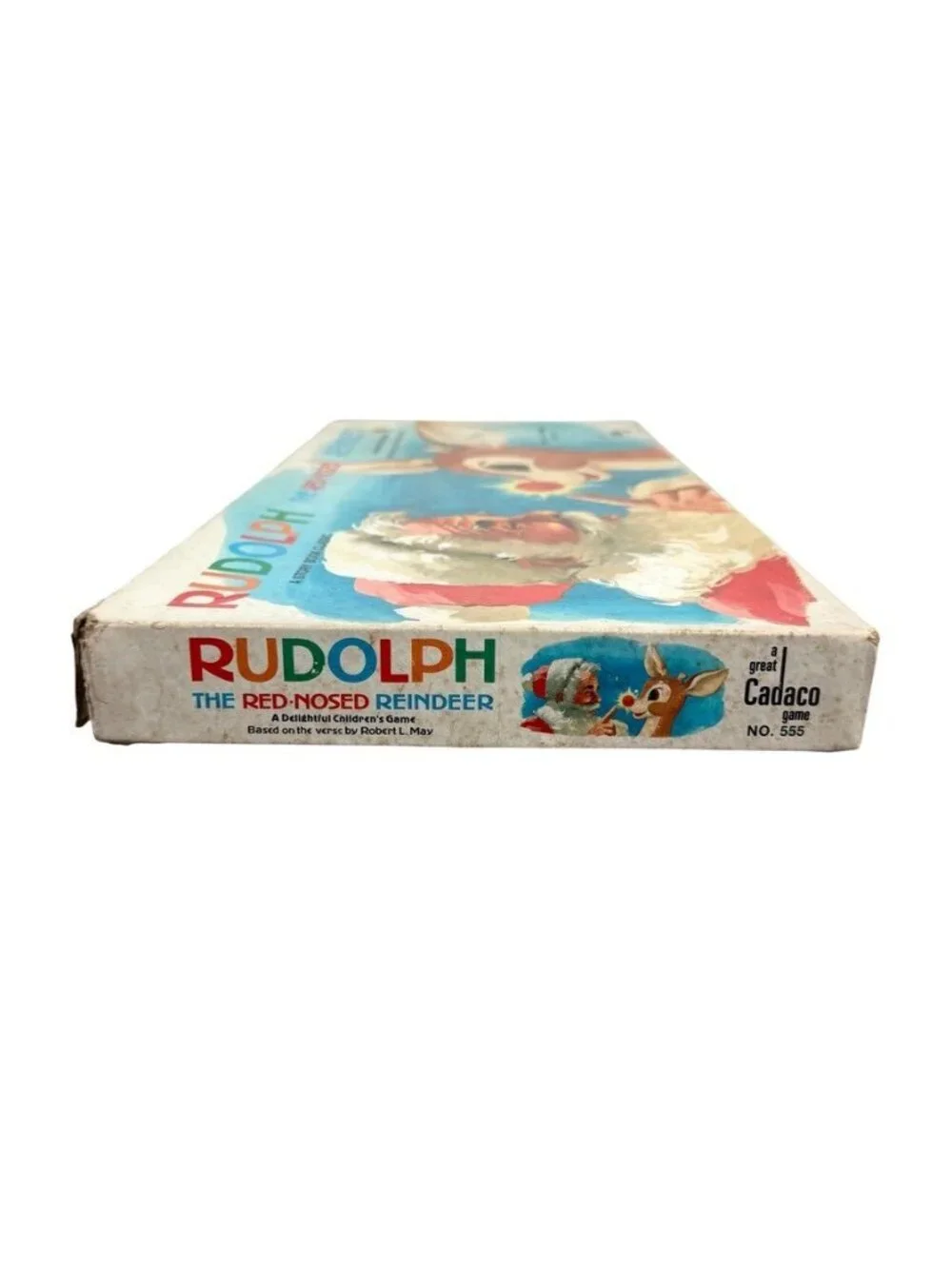 Vintage 1977 Rudolph The Red-Nosed Reindeer Board Game By Cadco Complete